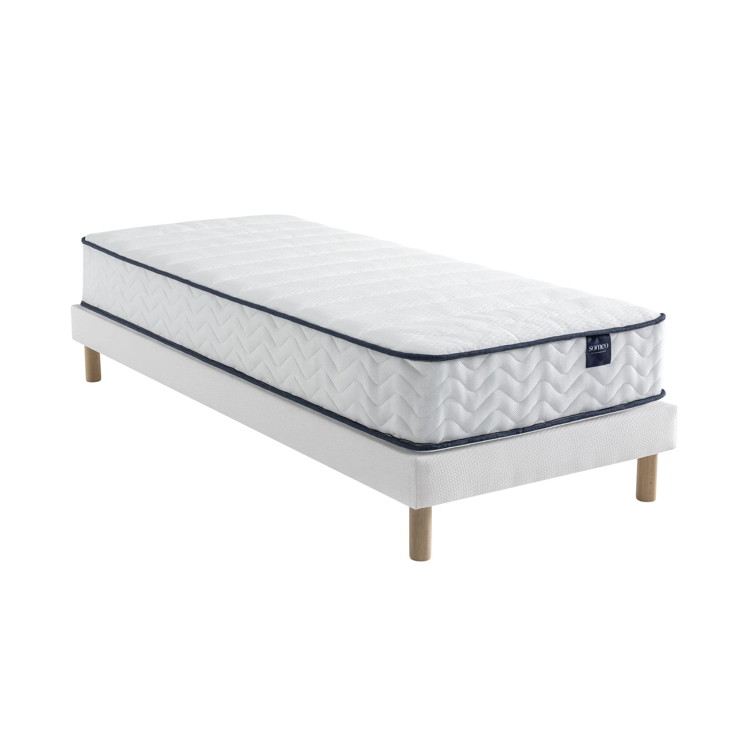 Ensemble Matelas Ressorts, Sommier Lune Et Pieds Rêve 300 - SOMEO 11 Ensemble Matelas Ressorts, Sommier Lune Et Pieds Rêve 300 - SOMEO – Image 9