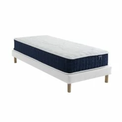 Ensemble Matelas Ressorts, Sommier Lune Et Pieds Rêve 400 - SOMEO 26 Ensemble Matelas Ressorts, Sommier Lune Et Pieds Rêve 400 - SOMEO -Doublures De Lit Soldes 2024 ens reve 400 niagara 90x 3 4 fond blanc