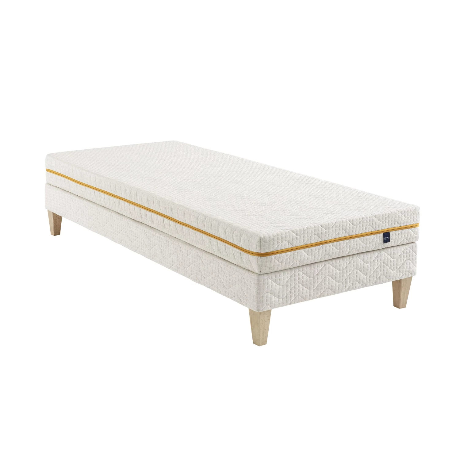 Ensemble Matelas Mousse Recyclée, Sommier Et Pieds Aube 400 - SOMEO 13 Ensemble Matelas Mousse Recyclée, Sommier Et Pieds Aube 400 - SOMEO – Image 11