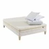 Ensemble Matelas Mousse Recyclée, Sommier, Pieds, Couette Et Oreiller Aube 400 - SOMEO 2 Ensemble Matelas Mousse Recyclée, Sommier, Pieds, Couette Et Oreiller Aube 400 - SOMEO -Doublures De Lit Soldes 2024 ensemble aube 400 couette oreiller 140x fond blanc