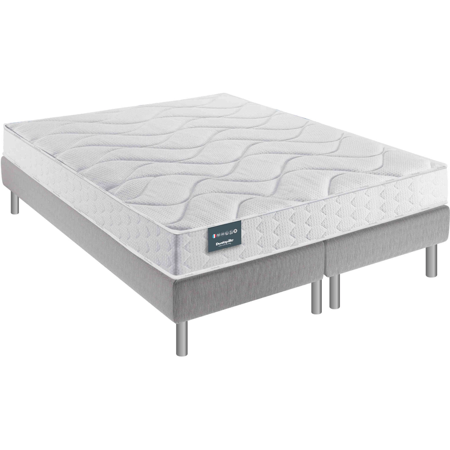 Ensemble Dunlopillo Aérial® 18 Cm TULIPE, Matelas, Sommier, Pieds – Image 3