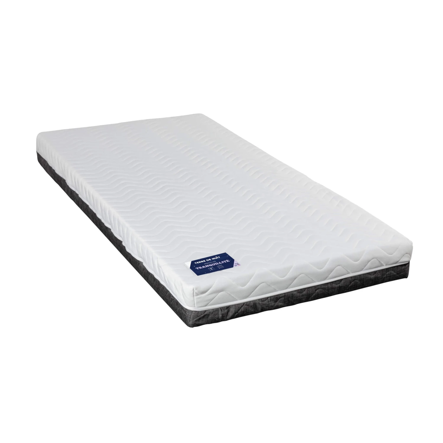 Ensemble Enfant Matelas Mousse Tranquillité + Sommier + Pieds 4 Ensemble Enfant Matelas Mousse Tranquillité + Sommier + Pieds – Image 2