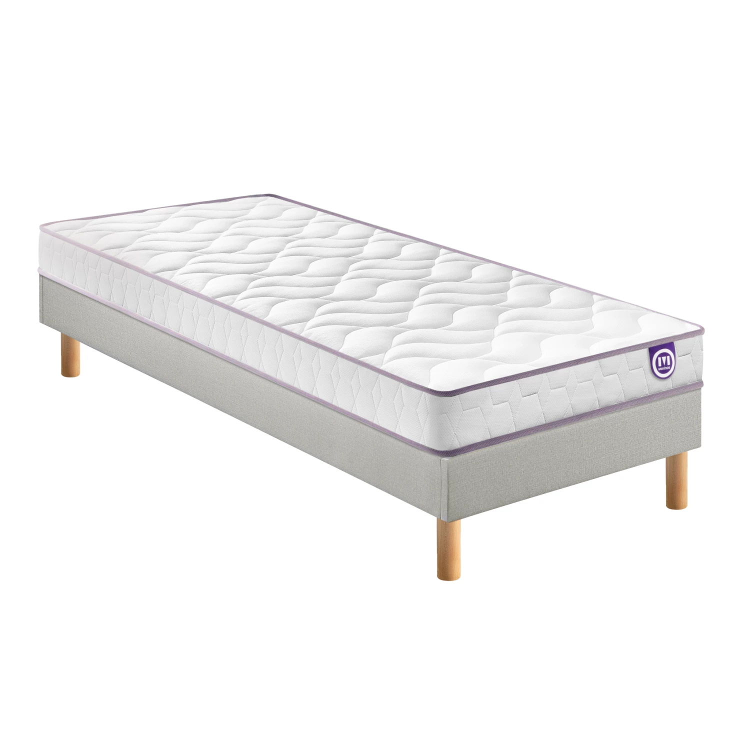 Ensemble Merinos Matelas Junior Mousse Clear, Sommier En Kit Déco Et Pieds 10 Ensemble Merinos Matelas Junior Mousse Clear, Sommier En Kit Déco Et Pieds – Image 8