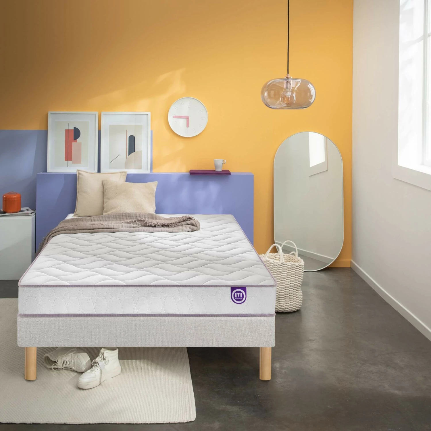 Matelas Merinos Junior Mousse Clear 4 Matelas Merinos Junior Mousse Clear – Image 2