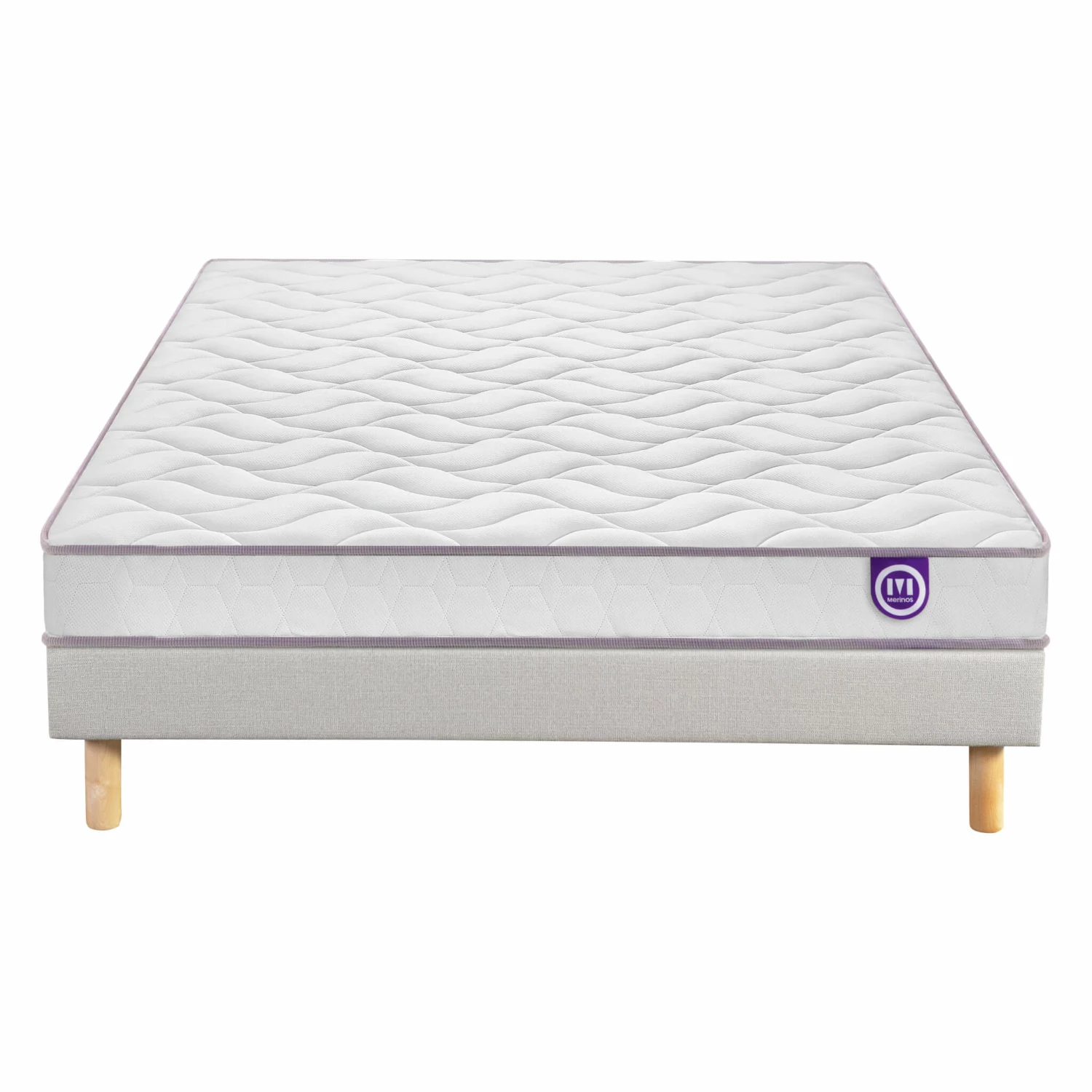 Ensemble Merinos Matelas Junior Mousse Clear, Sommier En Kit Déco Et Pieds 7 Ensemble Merinos Matelas Junior Mousse Clear, Sommier En Kit Déco Et Pieds – Image 5