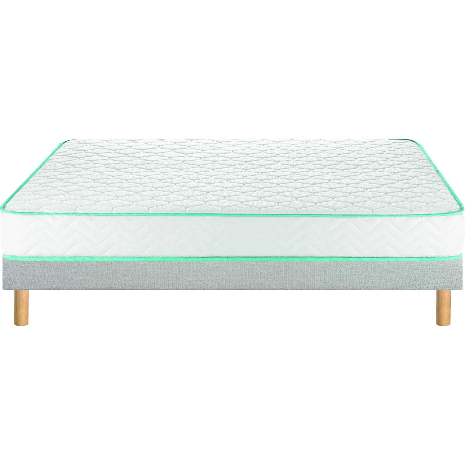 Ensemble Merinos Ferme Et Confortable Ressorts Ensachés ENJOY Gris 5 Ensemble Merinos Ferme Et Confortable Ressorts Ensachés ENJOY Gris – Image 3