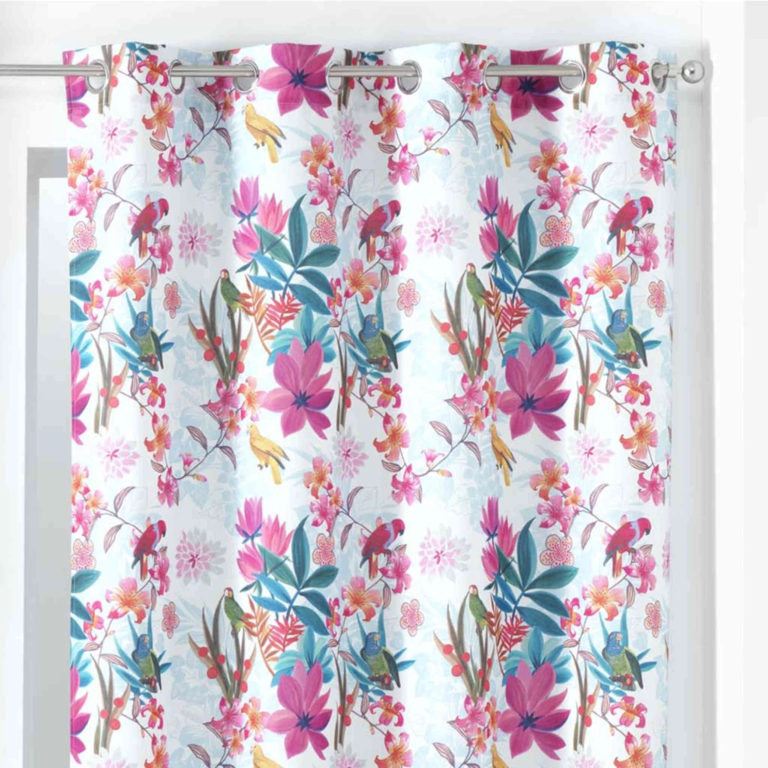 Rideau à œillets Exotic Paradise 140x260 Cm 4 Rideau à œillets Exotic Paradise 140x260 Cm – Image 2