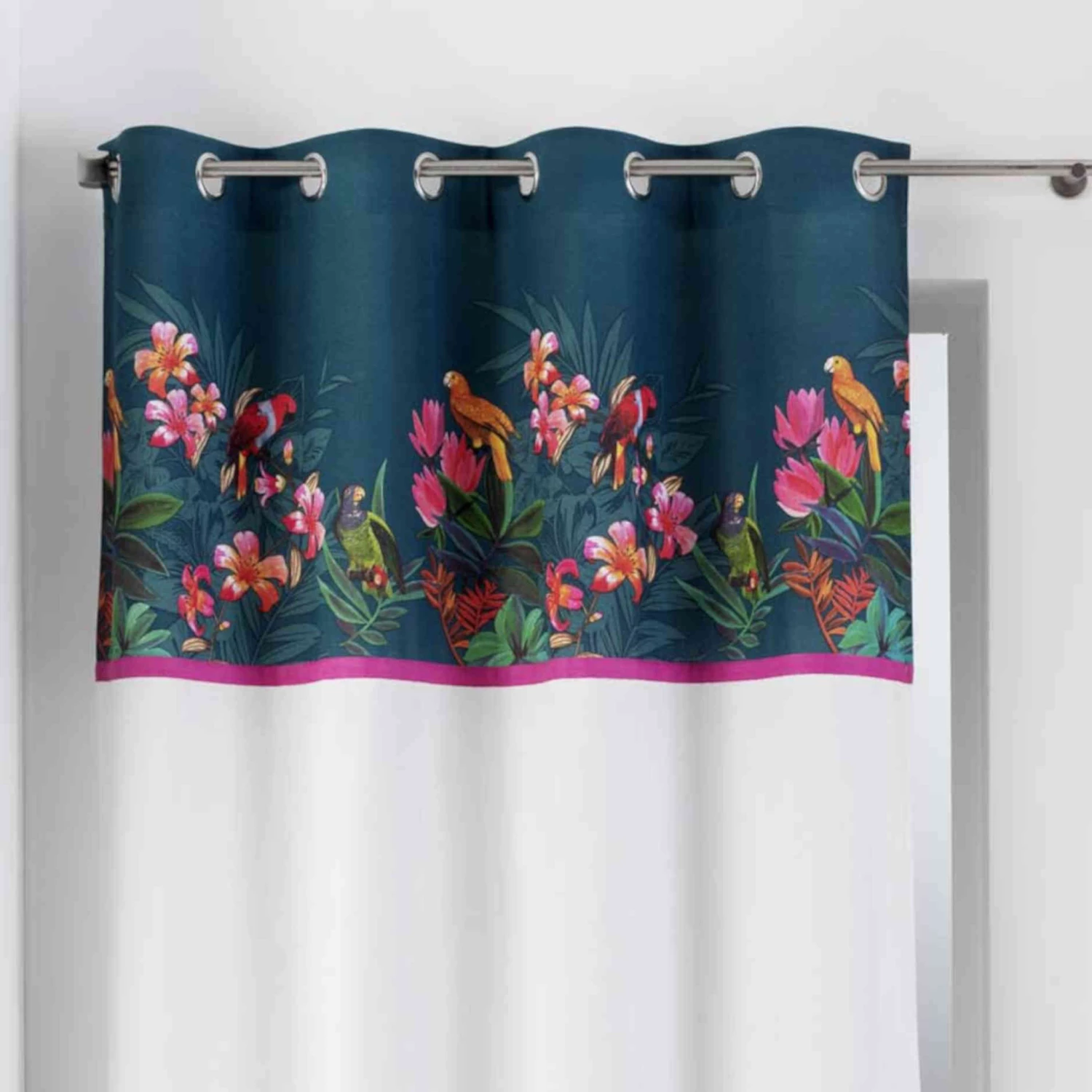 Rideau à œillets Exotic Paradise 140x240 Cm 4 Rideau à œillets Exotic Paradise 140x240 Cm – Image 2