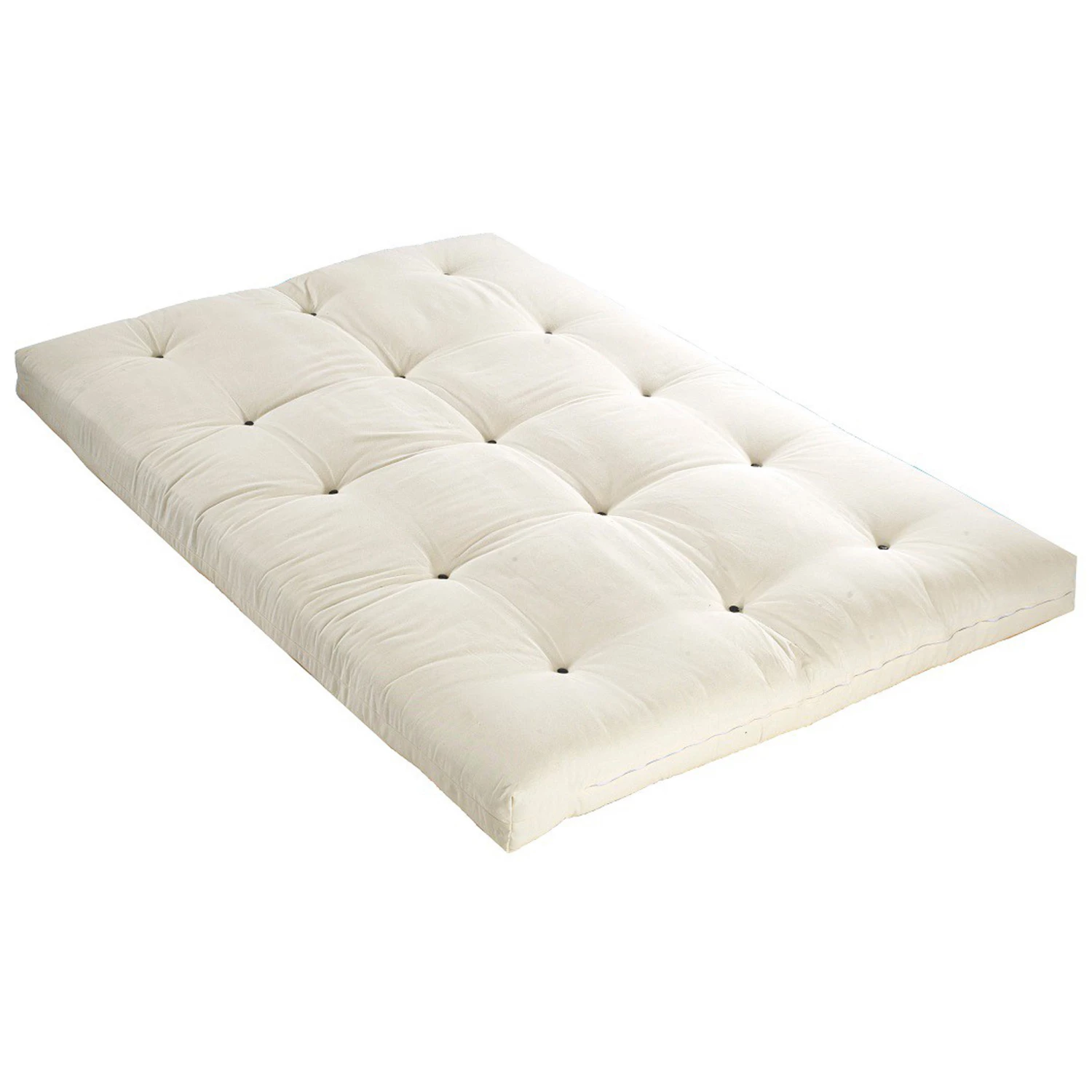 Ensemble Lit Futon Senza Noir + Matelas écru 180x200 5 Ensemble Lit Futon Senza Noir + Matelas écru 180x200 – Image 3