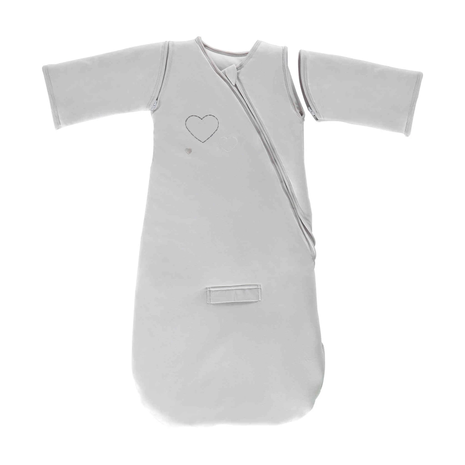 Gigoteuse Bébé Hiver Coton Bio 3 En 1 Gris 3 Gigoteuse Bébé Hiver Coton Bio 3 En 1 Gris