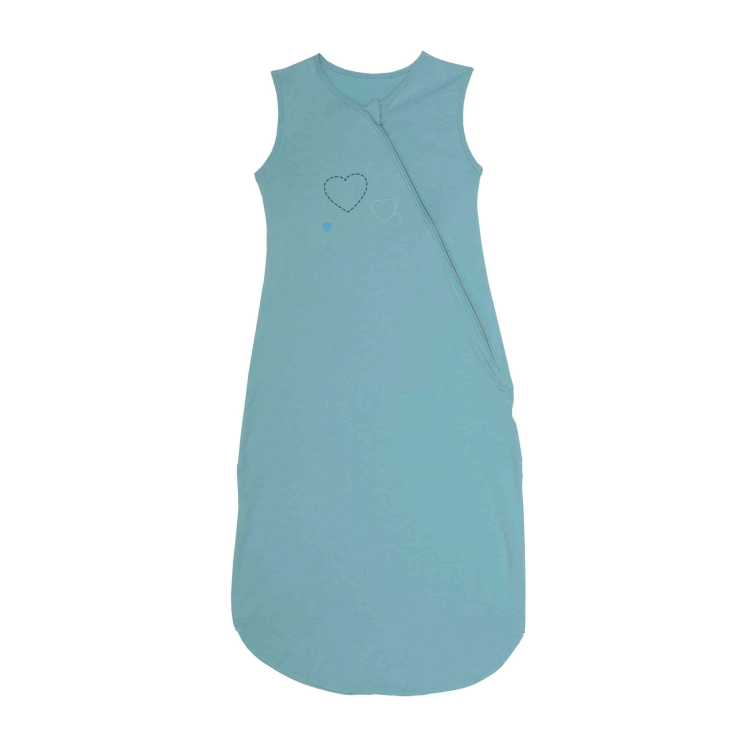 Gigoteuse Bébé été Jersey Bio Turquoise – Image 3