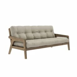Banquette Ajustable GRAB En Pin Massif Foncé Avec Matelas Futon 130x190 30 Banquette Ajustable GRAB En Pin Massif Foncé Avec Matelas Futon 130x190 -Doublures De Lit Soldes 2024 grab fonc lin profil fond blanc