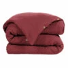 Housse De Couette Double Gaze De Coton Bordeaux 2 Housse De Couette Double Gaze De Coton Bordeaux -Doublures De Lit Soldes 2024 hc bordeaux 1