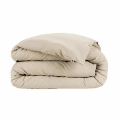 Housse De Couette Flanelle Beige
