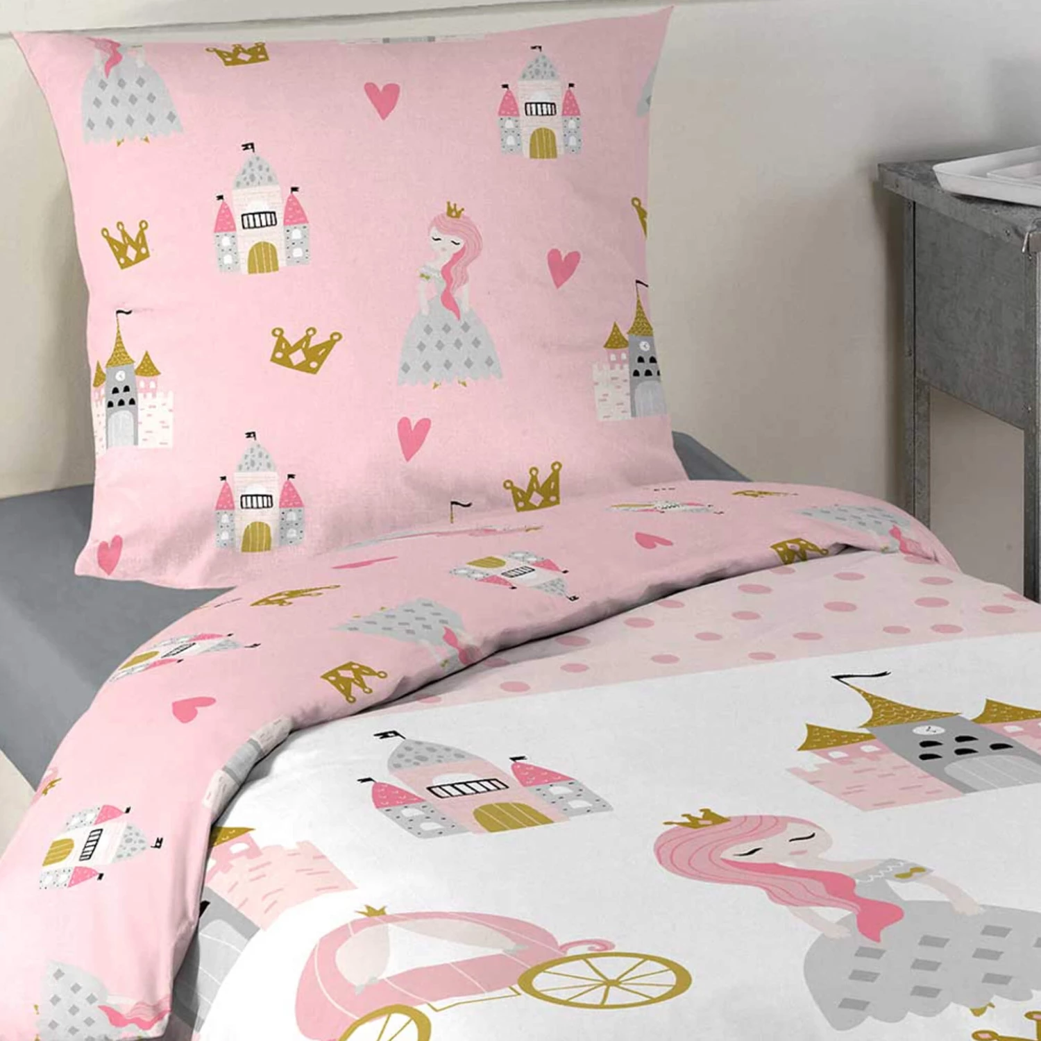 Parure De Lit Enfant Hermine 140x200 4 Parure De Lit Enfant Hermine 140x200 – Image 2