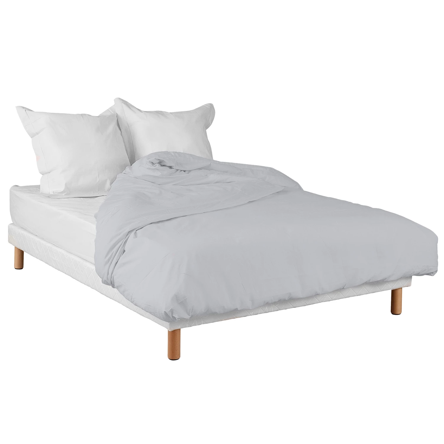 Housse De Couette Gris Souris 100% Coton 3 Housse De Couette Gris Souris 100% Coton