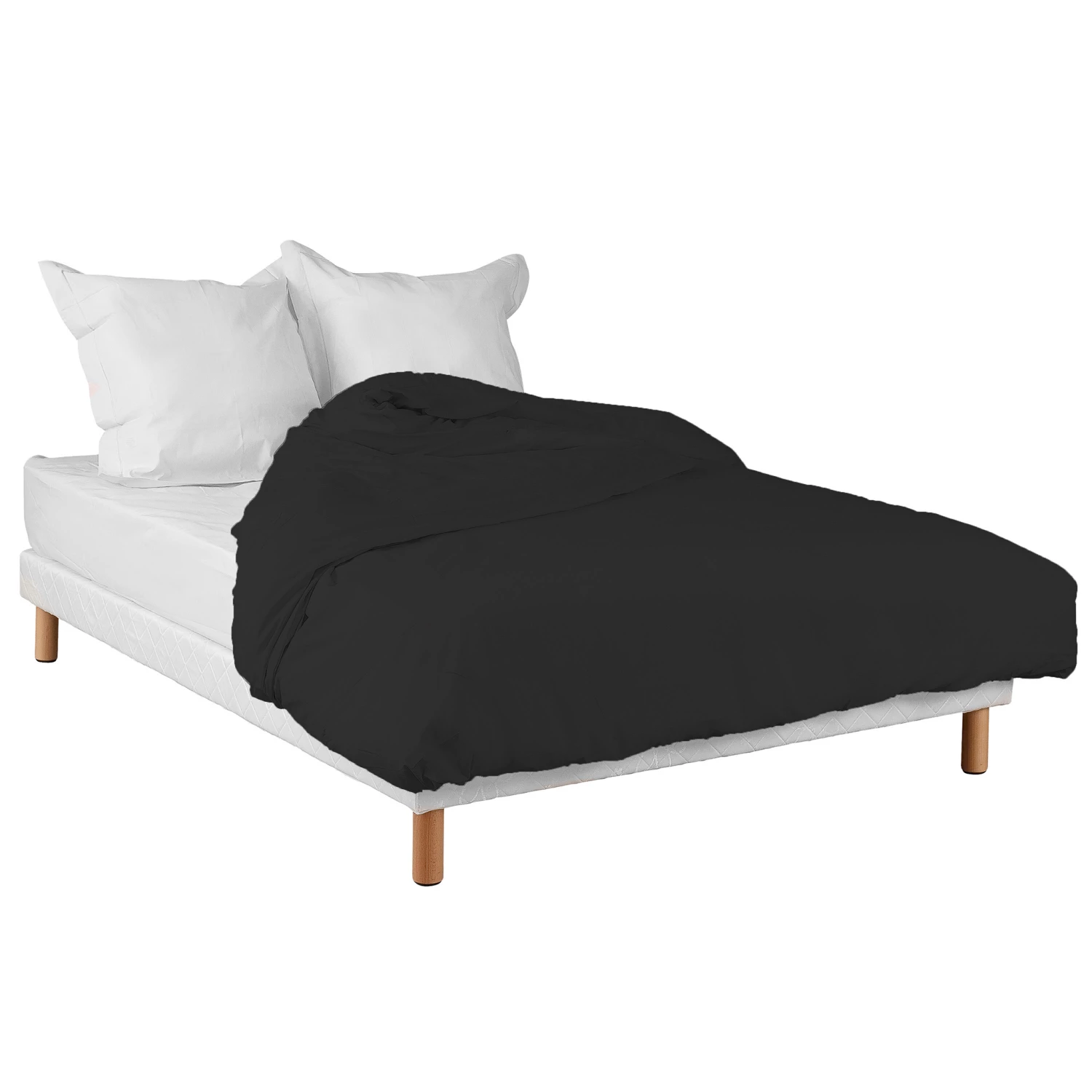 Housse De Couette Noire 100% Coton 3 Housse De Couette Noire 100% Coton