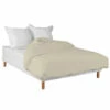 Housse De Couette Seigle 100% Coton -Doublures De Lit Soldes 2024 housse couette seigle 1