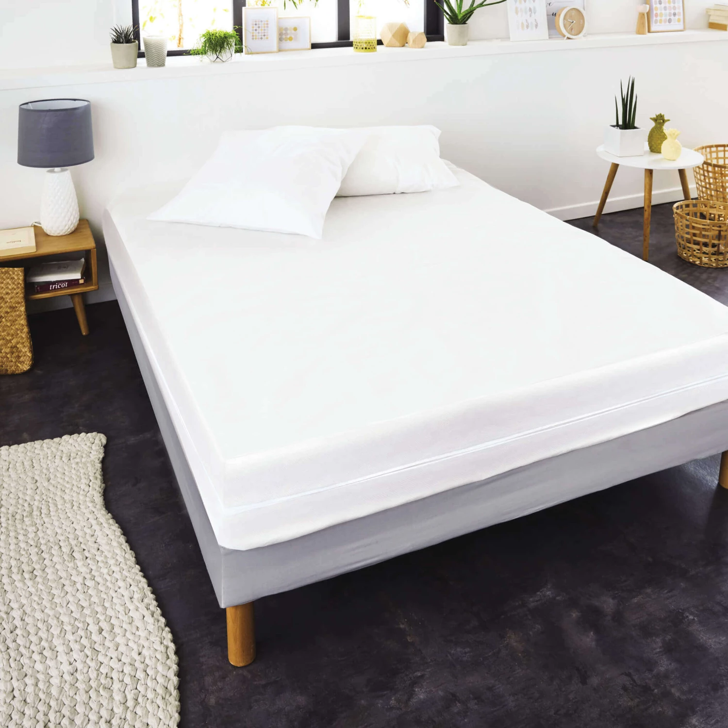 Housse De Matelas Anti-acariens Et Anti-punaises Sans Traitement 4 Housse De Matelas Anti-acariens Et Anti-punaises Sans Traitement – Image 2