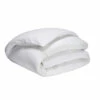 Housse De Couette Blanc 100% Coton Biologique 1 Housse De Couette Blanc 100% Coton Biologique -Doublures De Lit Soldes 2024 housse couette coton bio blanc fond blanc 1