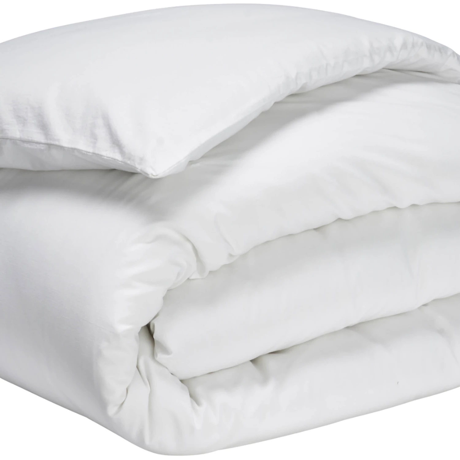 Housse De Couette Blanc 100% Coton Biologique 4 Housse De Couette Blanc 100% Coton Biologique – Image 2