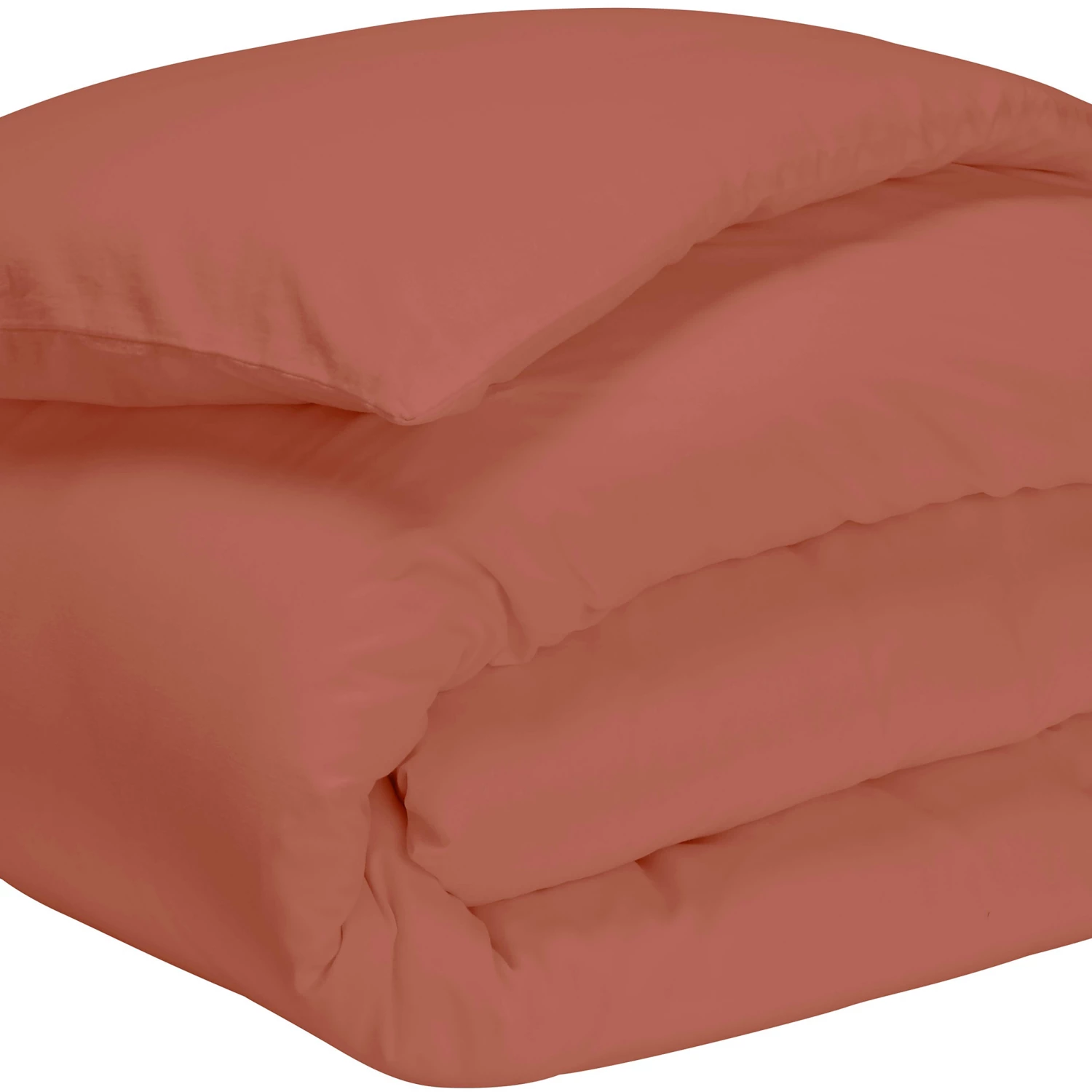 Housse De Couette Terracotta 100% Coton 4 Housse De Couette Terracotta 100% Coton – Image 2