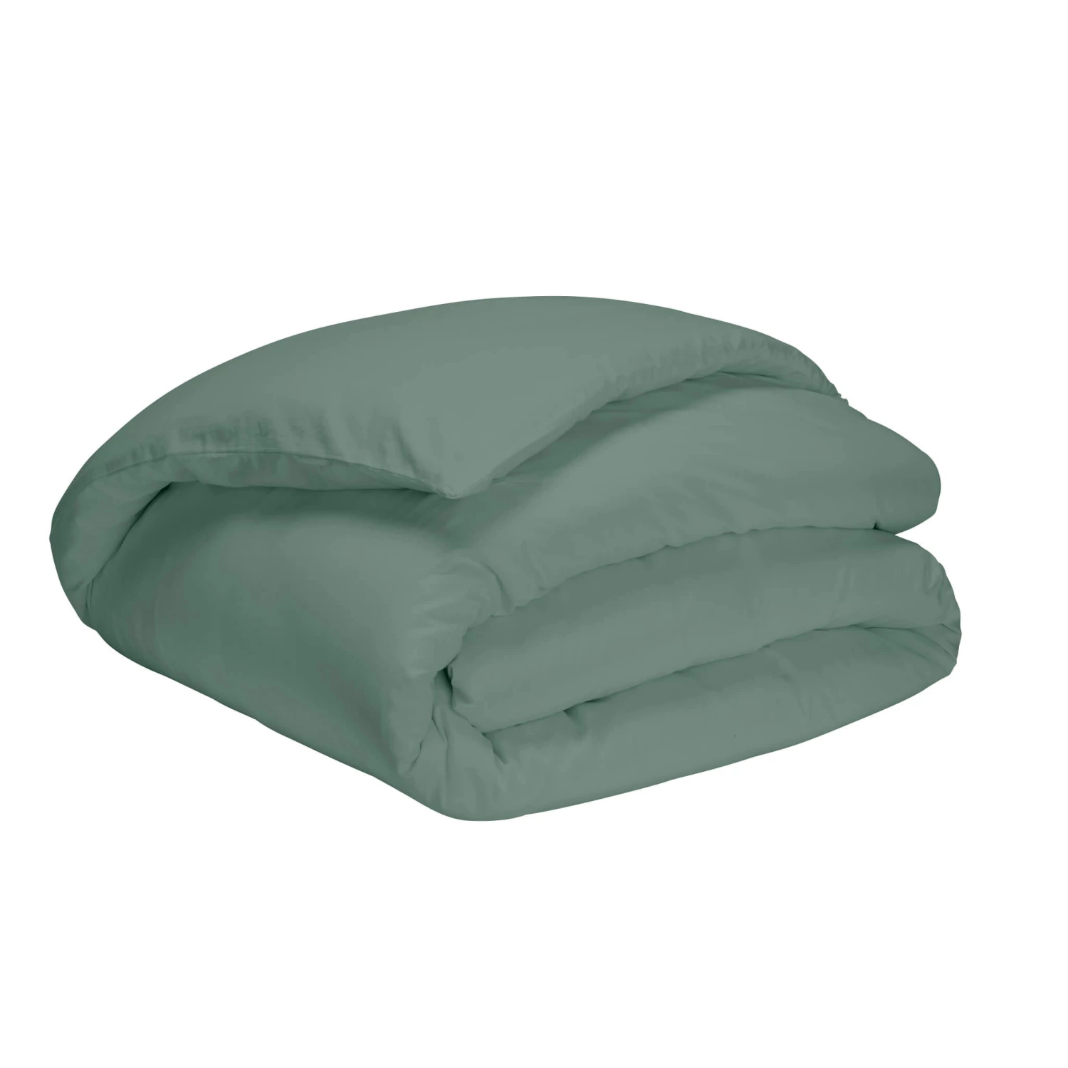 Housse De Couette Vert De Gris 100% Coton 3 Housse De Couette Vert De Gris 100% Coton