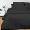 Housse De Couette Percale Anthracite 2 Housse De Couette Percale Anthracite -Doublures De Lit Soldes 2024 housse de couette anthracite percale