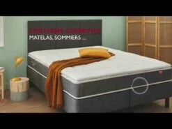 Ensemble Boxspring Surmatelas + Matelas + Sommier + Tête De Lit + Pieds Gris Chiné Epeda ENCHANTEUR 29 Ensemble Boxspring Surmatelas + Matelas + Sommier + Tête De Lit + Pieds Gris Chiné Epeda ENCHANTEUR -Doublures De Lit Soldes 2024 hqdefault 45 2