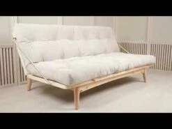 Banquette Ajustable FOLK En Pin Massif Naturel Avec Matelas Futon 130x190 15 Banquette Ajustable FOLK En Pin Massif Naturel Avec Matelas Futon 130x190 -Doublures De Lit Soldes 2024 hqdefault 54 22