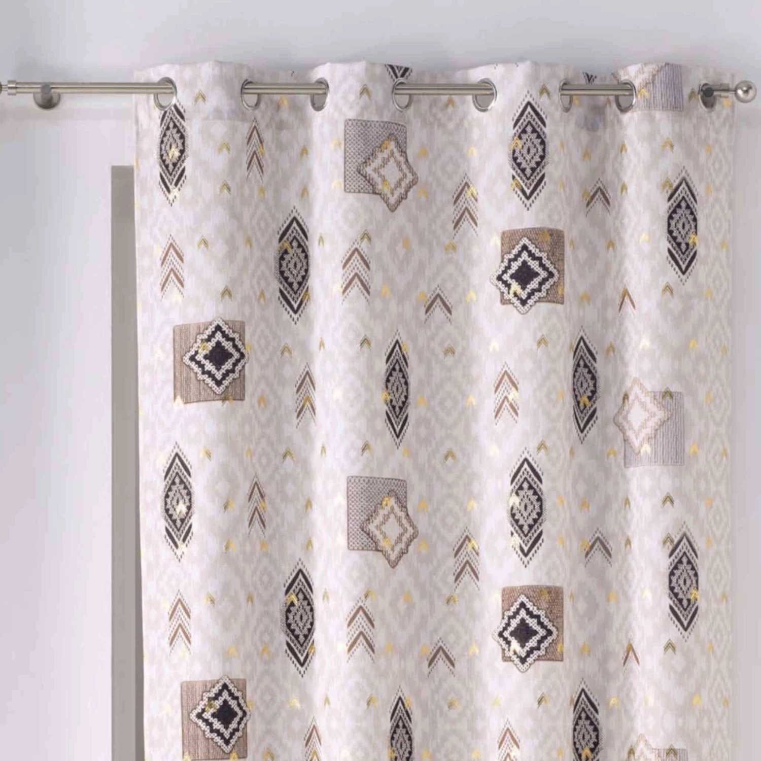 Rideau à œillets Jangal 140x260 Cm 4 Rideau à œillets Jangal 140x260 Cm – Image 2