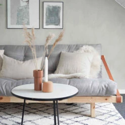 Banquette Ajustable JUMP En Pin Massif Naturel Matelas Inclus 130x190 -Doublures De Lit Soldes 2024 jump naturel ambiance