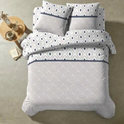 Parure De Lit Kathy Gris 240x220 7 Parure De Lit Kathy Gris 240x220 -Doublures De Lit Soldes 2024 kathy vue du dessus