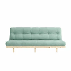 Banquette Ajustable LEAN En Pin Massif Naturel Avec Matelas Futon 130x190 12 Banquette Ajustable LEAN En Pin Massif Naturel Avec Matelas Futon 130x190 -Doublures De Lit Soldes 2024 lean vert d eau fond blanc 1