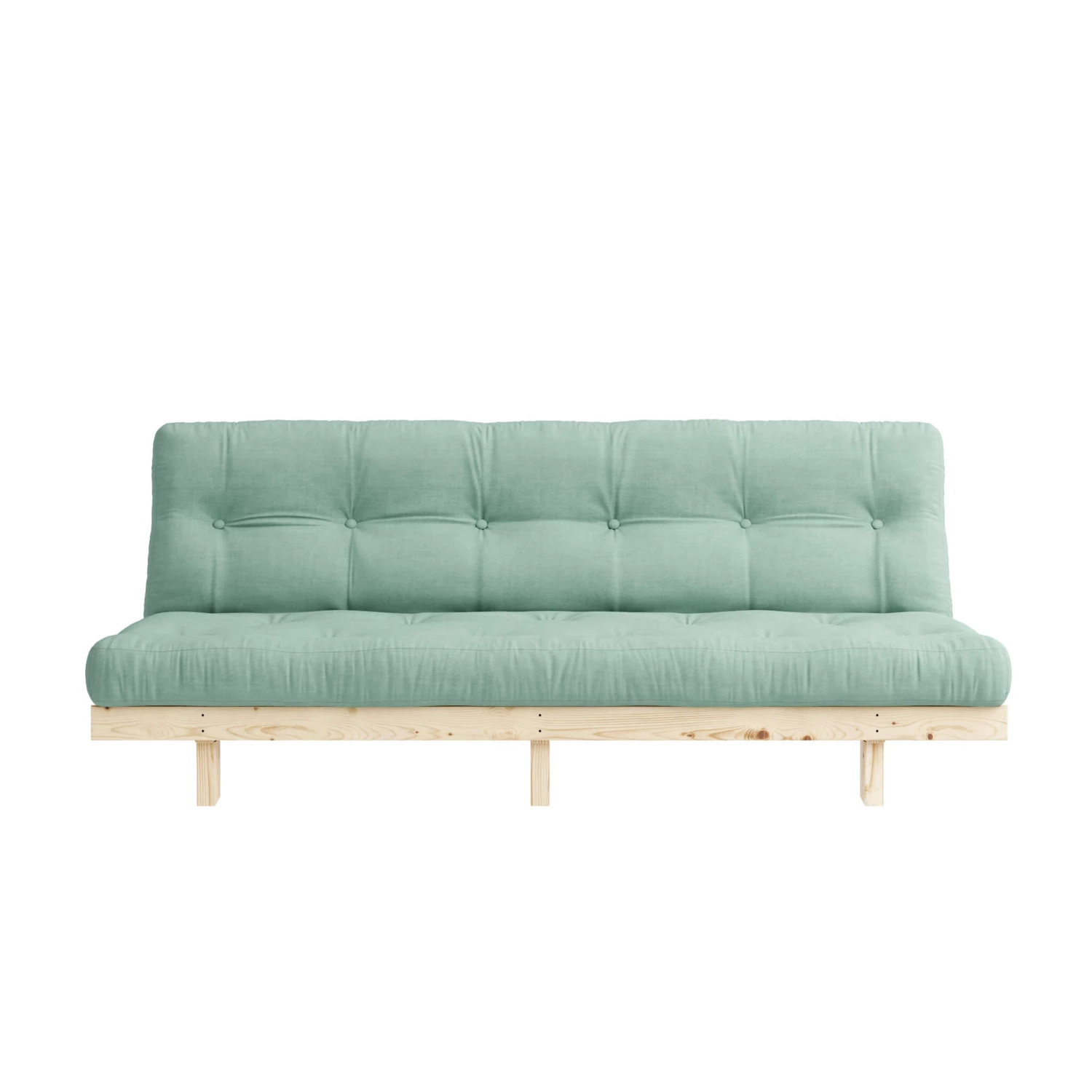 Banquette Ajustable LEAN En Pin Massif Naturel Avec Matelas Futon 130x190 5 Banquette Ajustable LEAN En Pin Massif Naturel Avec Matelas Futon 130x190 – Image 3