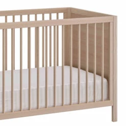 Lit Bébé à Barreaux En Bois Imitation Chêne Clair 70x140 Avec Pans 140 Cm - LT5050-2 13 Lit Bébé à Barreaux En Bois Imitation Chêne Clair 70x140 Avec Pans 140 Cm - LT5050-2 -Doublures De Lit Soldes 2024 lit anatole zoom 1