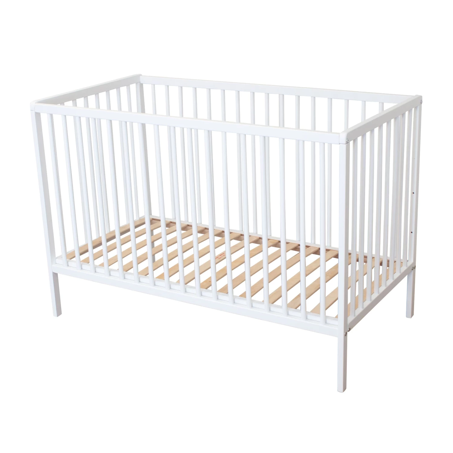 Lit Bébé à Barreaux En Bois Massif Avec Sommier Réglable En Hauteur 120x60 3 Lit Bébé à Barreaux En Bois Massif Avec Sommier Réglable En Hauteur 120x60