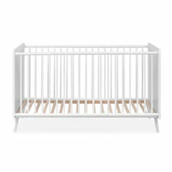 Lit Bébé à Barreaux En Bois Imprimé Cannage - LT7085 14 Lit Bébé à Barreaux En Bois Imprimé Cannage - LT7085 -Doublures De Lit Soldes 2024 lit bebe barreaux blanc fond blanc