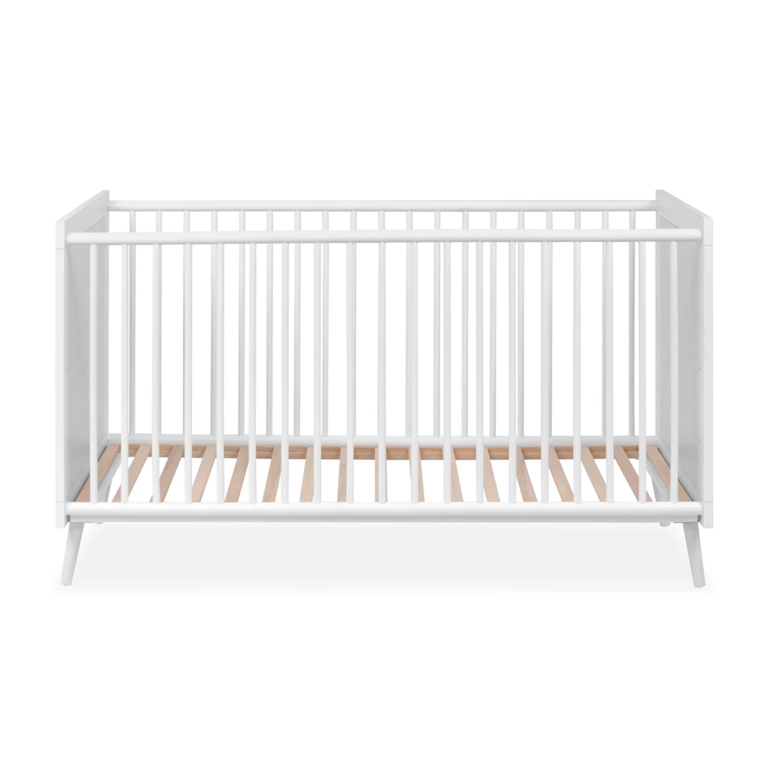Lit Bébé à Barreaux En Bois Imprimé Cannage - LT7085 7 Lit Bébé à Barreaux En Bois Imprimé Cannage - LT7085 – Image 5