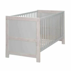 Roba Lit Bébé évolutif En Bois Et Réglable En Hauteur Mila 70x140
