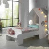 Lit Enfant Blanc Avec Toit - LI2027 1 Lit Enfant Blanc Avec Toit - LI2027 -Doublures De Lit Soldes 2024 lit casami 70x140