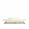 Lit Futon Style Japonais Coloris Naturel + Lot De 2 Chevets Naturel 2 Lit Futon Style Japonais Coloris Naturel + Lot De 2 Chevets Naturel -Doublures De Lit Soldes 2024 lit chevet naturel