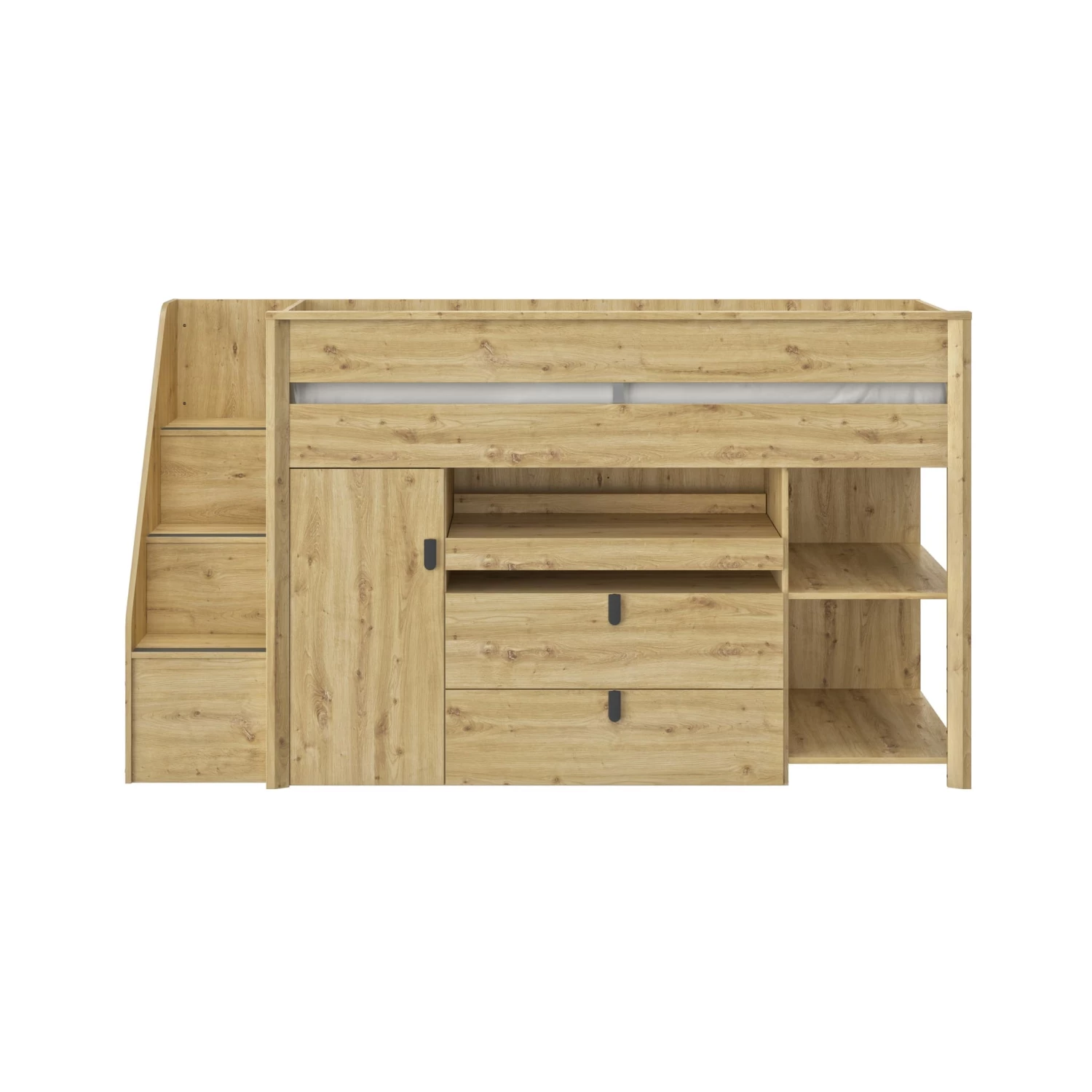 Ensemble Lit Multifonctions Avec Matelas Mousse 90x200 - LT5081 8 Ensemble Lit Multifonctions Avec Matelas Mousse 90x200 - LT5081 – Image 6