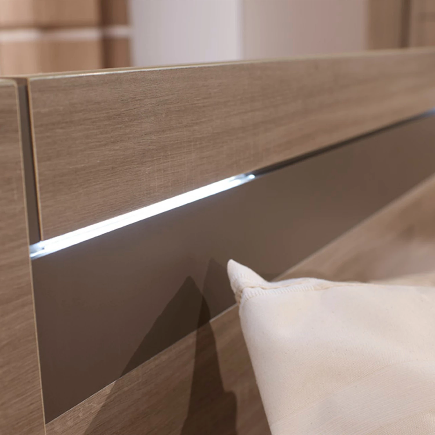 Lit Tiroir Adulte Effet Chêne Fusain LI5002 5 Lit Tiroir Adulte Effet Chêne Fusain LI5002 – Image 3