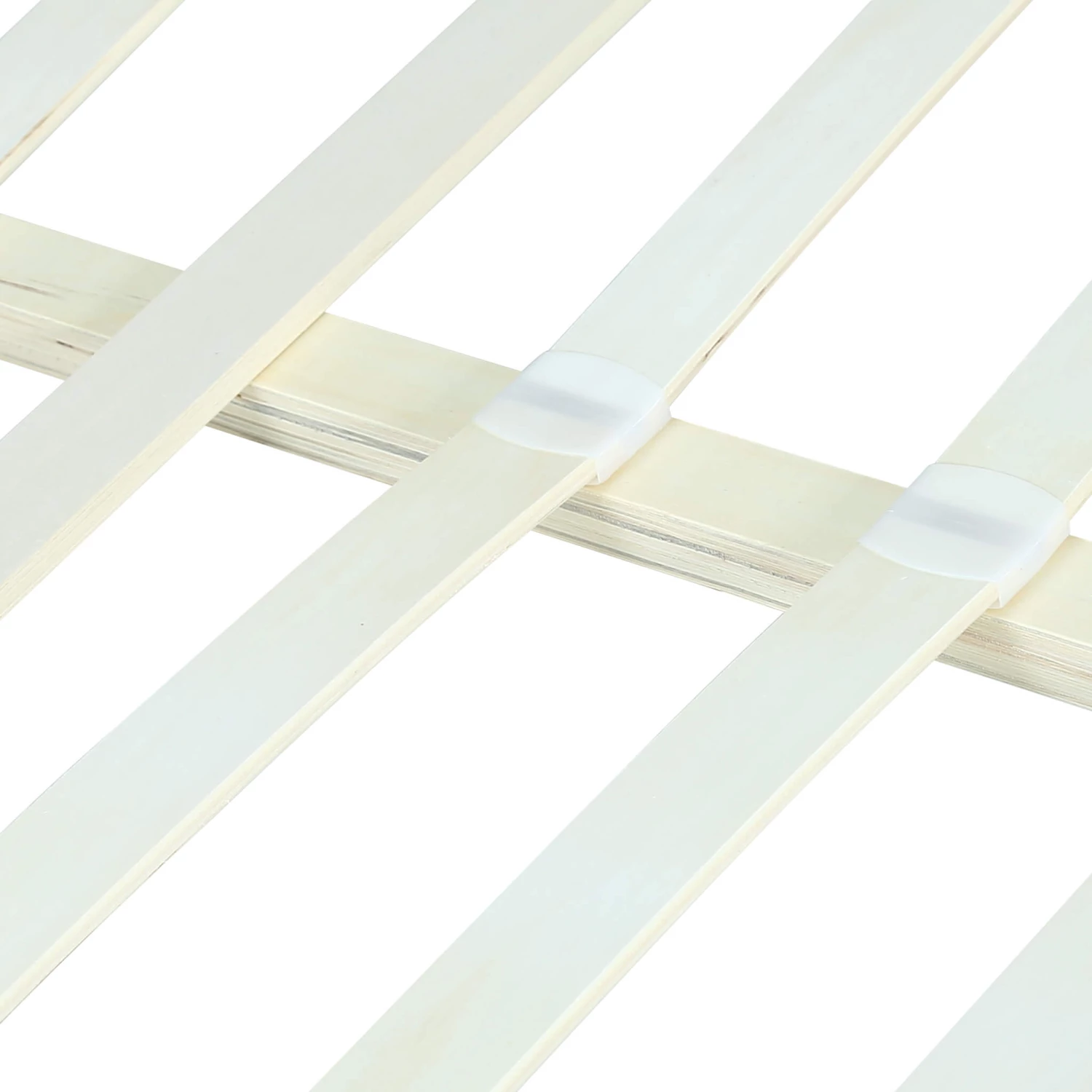 Lit En Bois Avec Tête De Lit Tissu Naturel - LT17020 6 Lit En Bois Avec Tête De Lit Tissu Naturel - LT17020 – Image 4