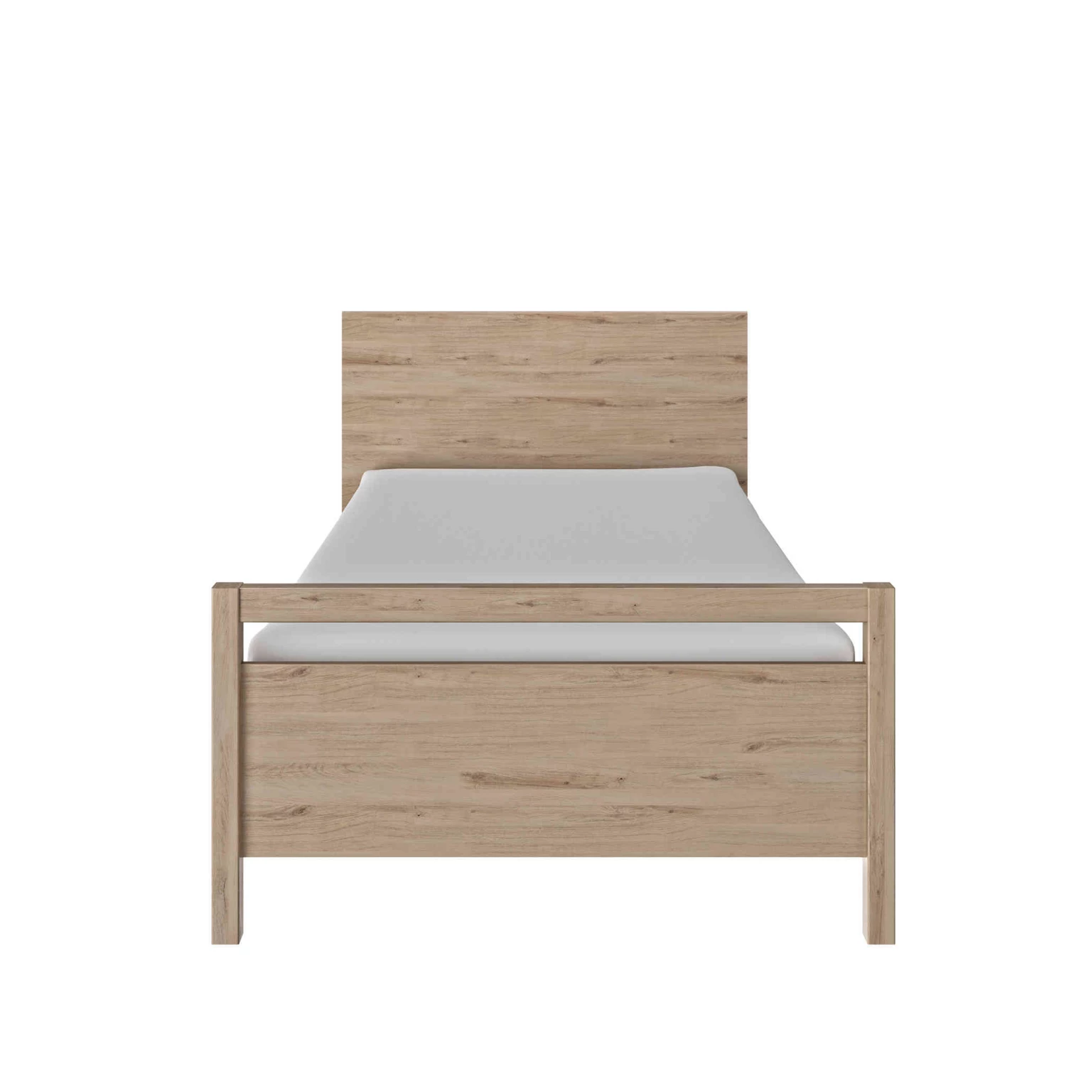 Lit Enfant En Bois Imitation Chêne Clair - LT5059 4 Lit Enfant En Bois Imitation Chêne Clair - LT5059 – Image 2