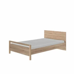 Lit Enfant En Bois Imitation Chêne Clair - LT5059 9 Lit Enfant En Bois Imitation Chêne Clair - LT5059 -Doublures De Lit Soldes 2024 litethan4