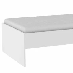 Lit Enfant 90x200 En Bois Blanc Mat - LI168 8 Lit Enfant 90x200 En Bois Blanc Mat - LI168 -Doublures De Lit Soldes 2024 littidy