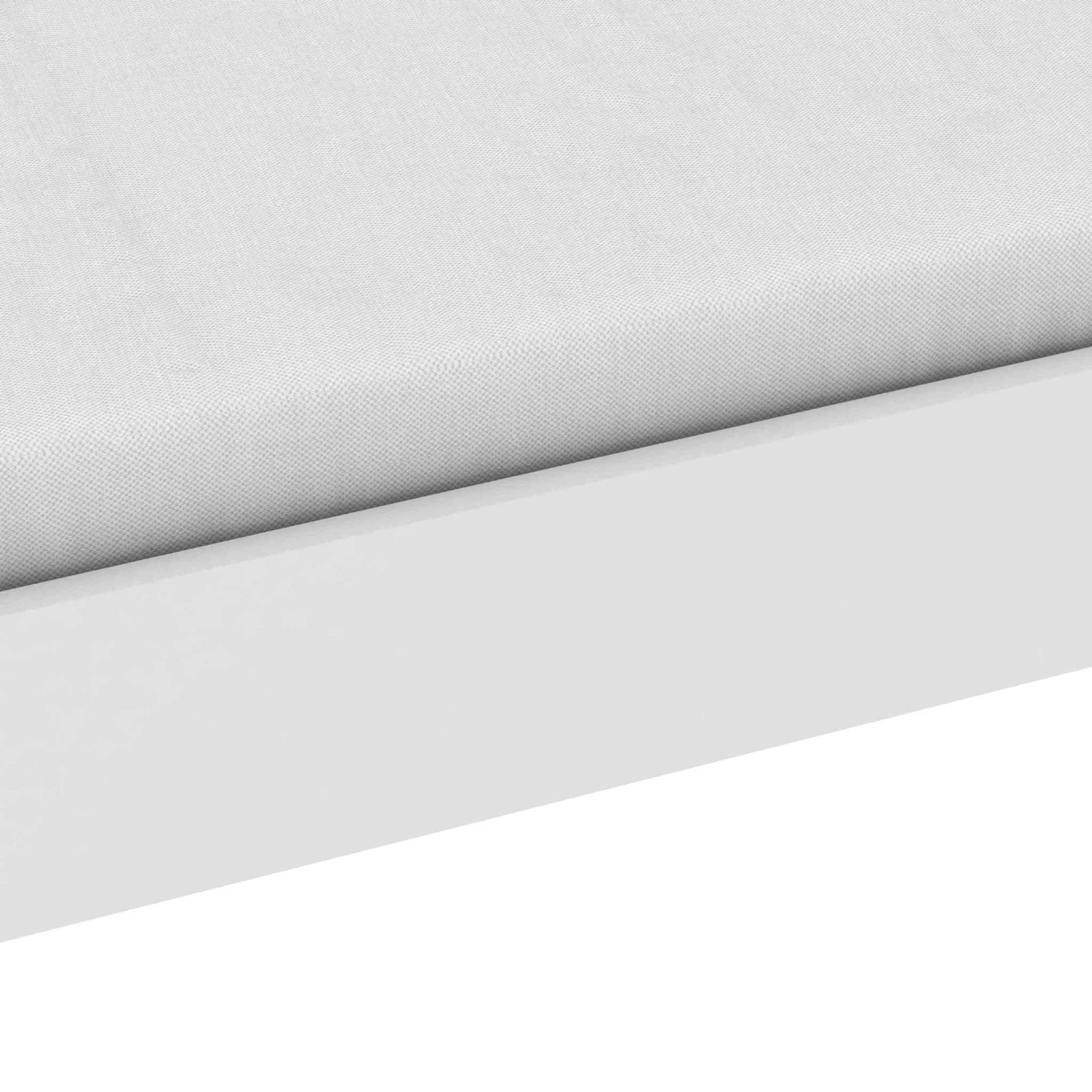 Lit Enfant 90x200 En Bois Blanc Mat - LI168 6 Lit Enfant 90x200 En Bois Blanc Mat - LI168 – Image 4