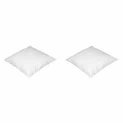 Lot De 2 Oreillers Luxe Moelleux Enveloppe Percale Anti-acariens Someo